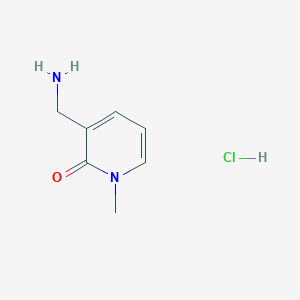 3-(Aminomethyl)-1-methyl-pyridin-2-one;hydrochloride