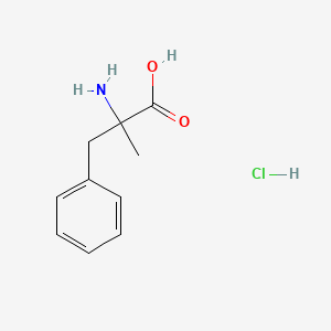 molecular formula C10H14ClNO2 B2688306 2-Amino-2-methyl-3-phenylpropanoic acid hydrochloride CAS No. 14603-95-3