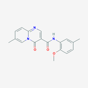 N-(2-methoxy-5-methylphenyl)-7-methyl-4-oxo-4H-pyrido[1,2-a]pyrimidine-3-carboxamide