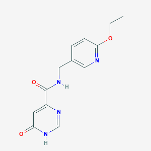 N-((6-ethoxypyridin-3-yl)methyl)-6-hydroxypyrimidine-4-carboxamide