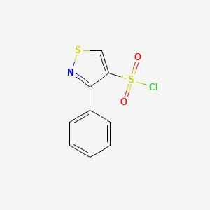 3-Phenyl-1,2-thiazole-4-sulfonyl chloride