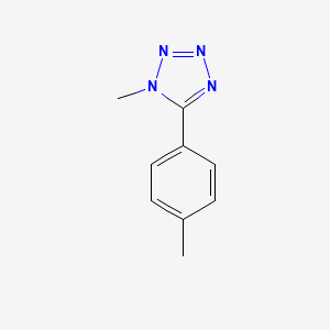 molecular formula C9H10N4 B2688466 1-Methyl-5-(4-methylphenyl)tetrazole CAS No. 68826-33-5