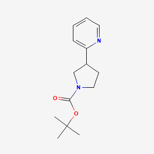 Tert-butyl 3-(pyridin-2-yl)pyrrolidine-1-carboxylate