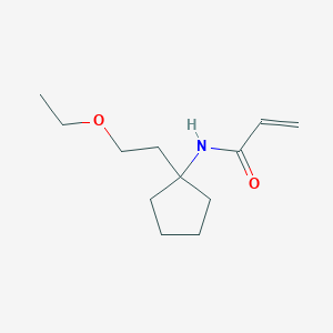 N-[1-(2-Ethoxyethyl)cyclopentyl]prop-2-enamide