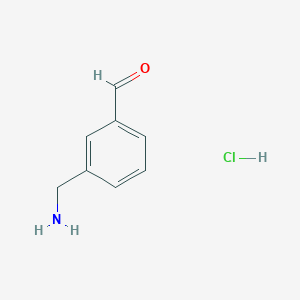3-(Aminomethyl)benzaldehyde;hydrochloride