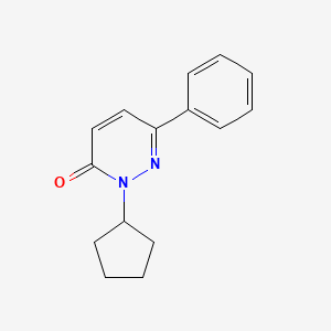 2-cyclopentyl-6-phenylpyridazin-3(2H)-one