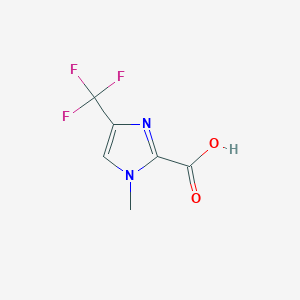 1-Methyl-4-(trifluoromethyl)-1H-imidazole-2-carboxylic acid