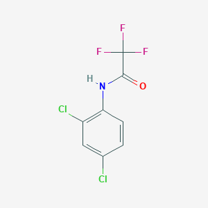 molecular formula C8H4Cl2F3NO B2688545 N-(2,4-dichlorophenyl)-2,2,2-trifluoroacetamide CAS No. 121806-47-1