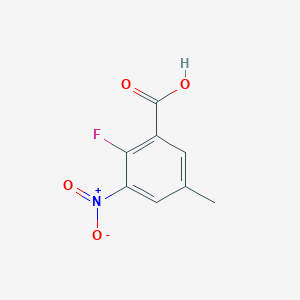 2-Fluoro-5-methyl-3-nitrobenzoic acid