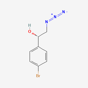 (S)-1-(4-Bromophenyl)-2-azidoethanol