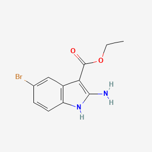 ethyl 2-amino-5-bromo-1H-indole-3-carboxylate