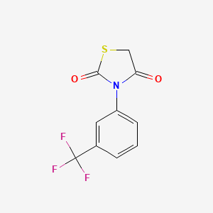 3-[3-(Trifluoromethyl)phenyl]-1,3-thiazolidine-2,4-dione