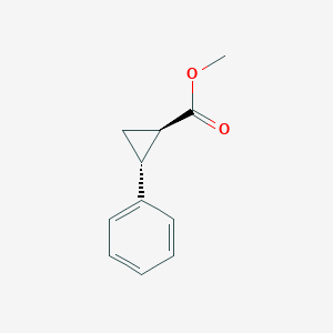molecular formula C11H12O2 B2688898 trans-Methyl 2-phenylcyclopropane-1-carboxylate CAS No. 5861-31-4