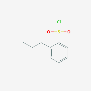 molecular formula C9H11ClO2S B2688958 2-Propylbenzene-1-sulfonyl chloride CAS No. 1099632-53-7