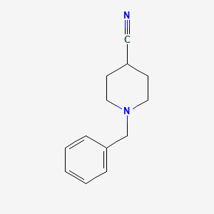 molecular formula C13H16N2 B2688994 1-苄基哌啶-4-碳腈 CAS No. 62718-31-4