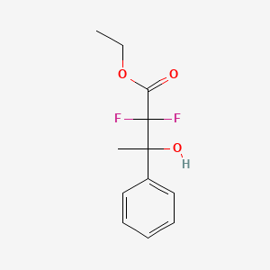 Ethyl 2,2-difluoro-3-hydroxy-3-phenylbutanoate