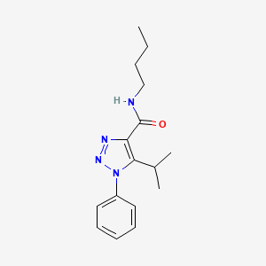 N-butyl-5-isopropyl-1-phenyl-1H-1,2,3-triazole-4-carboxamide