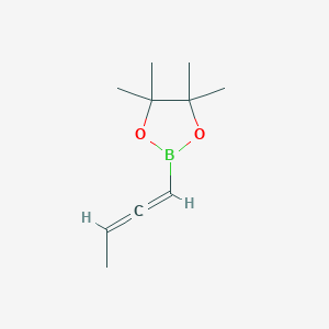 1-(4,4,5,5-Tetramethyl-1,3,2-dioxaborolane-2-yl)-1,2-butadiene