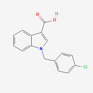 1-(4-chlorobenzyl)-1H-indole-3-carboxylic acid