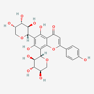 Apigenin 6-C-alpha-L-arabinopyranosyl-8-C-beta-D-xylopyranoside