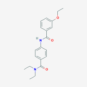 N-{4-[(diethylamino)carbonyl]phenyl}-3-ethoxybenzamide