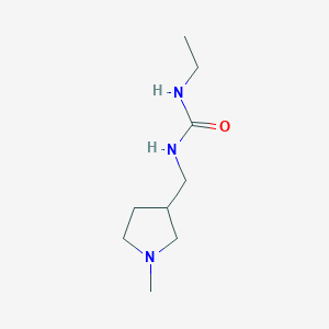 1-Ethyl-3-[(1-methylpyrrolidin-3-yl)methyl]urea