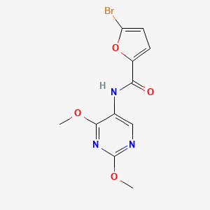 5-bromo-N-(2,4-dimethoxypyrimidin-5-yl)furan-2-carboxamide