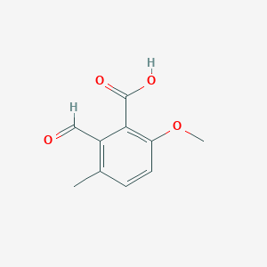 Benzoic acid, 2-formyl-6-methoxy-3-methyl-