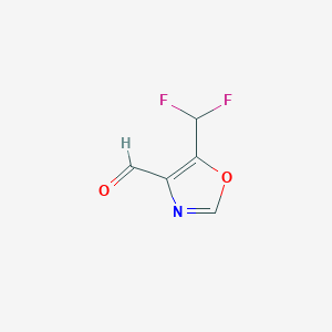 5-(Difluoromethyl)-1,3-oxazole-4-carbaldehyde