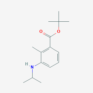 Tert-butyl 2-methyl-3-(propan-2-ylamino)benzoate