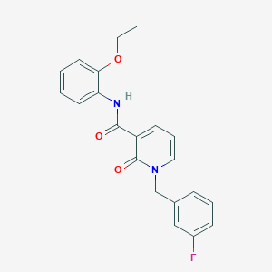 N-(2-ethoxyphenyl)-1-(3-fluorobenzyl)-2-oxo-1,2-dihydropyridine-3-carboxamide