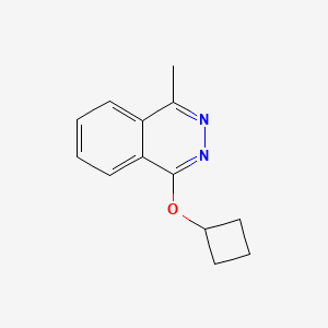 molecular formula C13H14N2O B2689414 1-Cyclobutoxy-4-methylphthalazine CAS No. 2195878-11-4