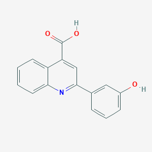 2-(3-Hydroxyphenyl)quinoline-4-carboxylic acid