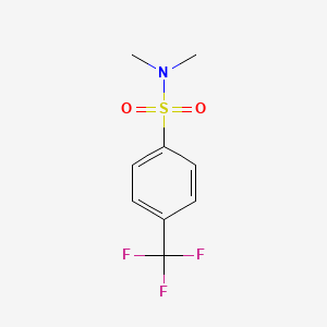 molecular formula C9H10F3NO2S B2689433 N,N-Dimethyl-p-(trifluoromethyl)benzenesulfonamide CAS No. 1263276-85-2