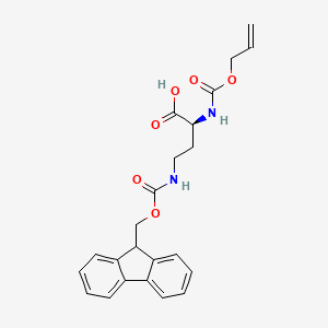 molecular formula C23H24N2O6 B2689485 Aloc-L-Dab(Fmoc)-OH CAS No. 460751-78-4