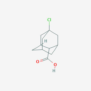 molecular formula C11H15ClO2 B2689572 5-氯孔雀石酸-2-甲酸 CAS No. 63284-95-7