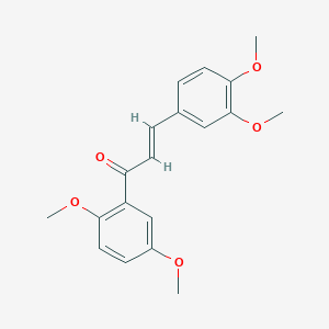 molecular formula C19H20O5 B2689641 3,4,2',5'-Tetramethoxychalcone CAS No. 1383425-70-4