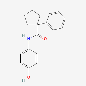 N-(4-hydroxyphenyl)-1-phenylcyclopentane-1-carboxamide