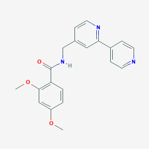 N-([2,4'-bipyridin]-4-ylmethyl)-2,4-dimethoxybenzamide