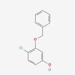 molecular formula C13H11ClO2 B2689758 3-(Benzyloxy)-4-chlorophenol CAS No. 879094-90-3