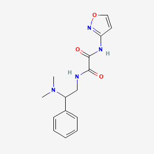 N1-(2-(dimethylamino)-2-phenylethyl)-N2-(isoxazol-3-yl)oxalamide