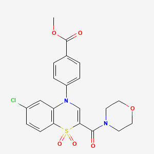 N-{3-methoxy-2-[(methylamino)carbonyl]-1-benzothien-5-yl}-2-furamide
