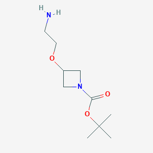 Tert-butyl 3-(2-aminoethoxy)azetidine-1-carboxylate