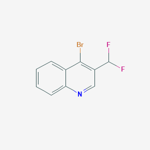 4-Bromo-3-(difluoromethyl)quinoline