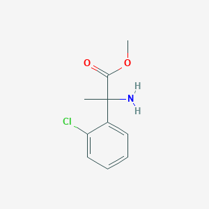 Methyl 2-amino-2-(2-chlorophenyl)propanoate