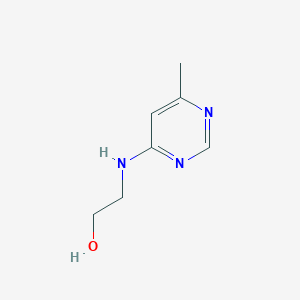 2-[(6-Methylpyrimidin-4-yl)amino]ethan-1-ol