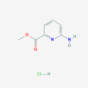 molecular formula C7H9ClN2O2 B2690076 Methyl 6-aminopyridine-2-carboxylate hydrochloride CAS No. 2138377-87-2