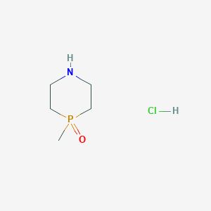 molecular formula C5H13ClNOP B2690176 4-甲基-1,4-氮磷杂环戊烷 4-氧化物 盐酸盐 CAS No. 945459-80-3