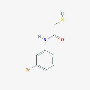 molecular formula C8H8BrNOS B2690199 N-(3-bromophenyl)-2-sulfanylacetamide CAS No. 692750-09-7