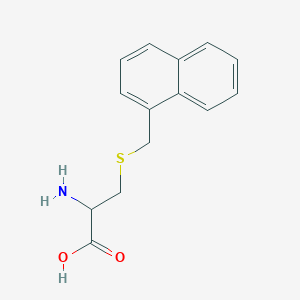 2-Amino-3-[(naphthalen-1-ylmethyl)sulfanyl]propanoic acid
